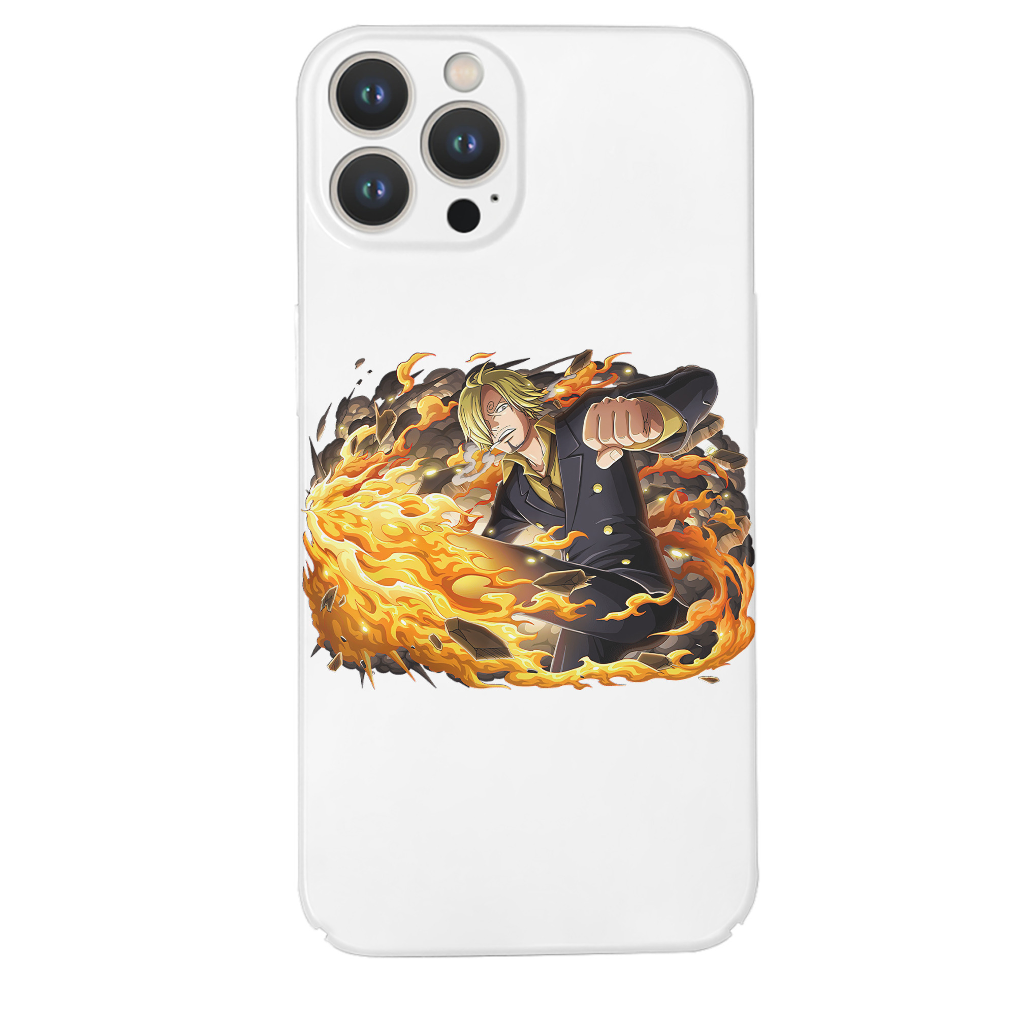（画像用） ワンピース サンジ ONE PIECE Sanji 【iPhone 14シリーズ対応】ハードケース
